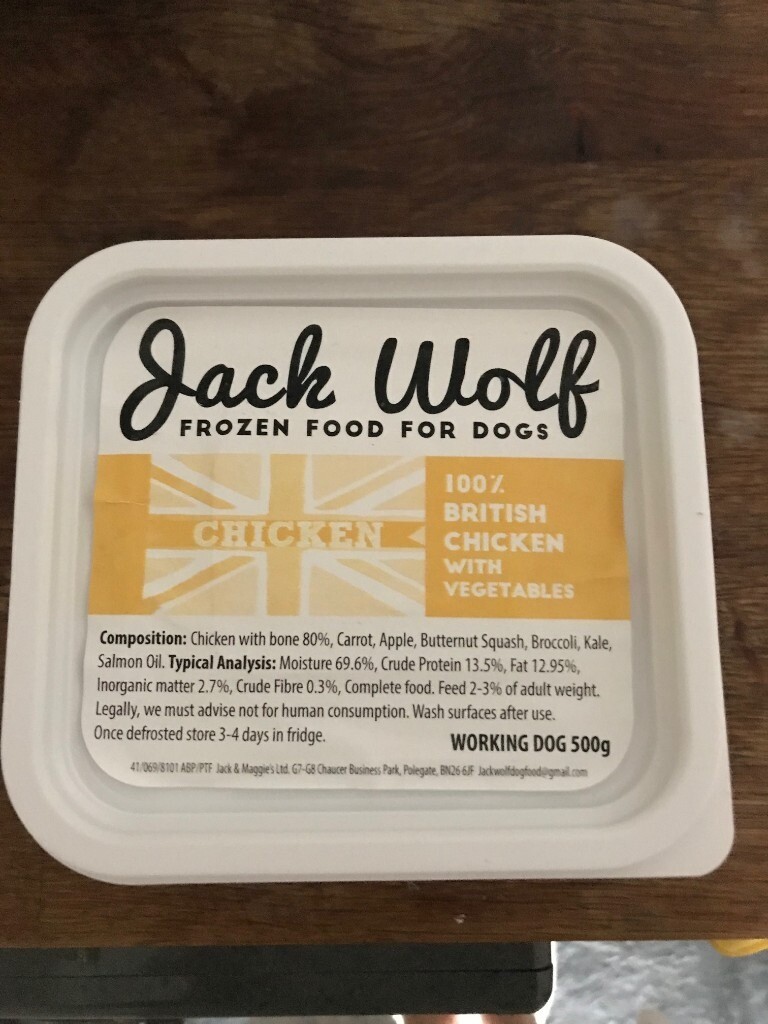 jack wolf frozen dog food